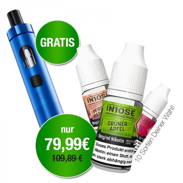 10x INTENSE LIQUID + GRATIS eGo Aio 2 Advanced Kit BUNDLE