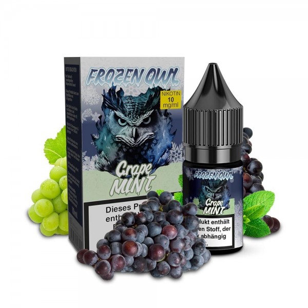 FROZEN OWL - Grape Mint Nikotinsalz