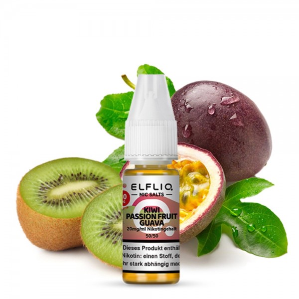 ELFLIQ Liquid - Kiwi Passion Guava Nikotinsalz