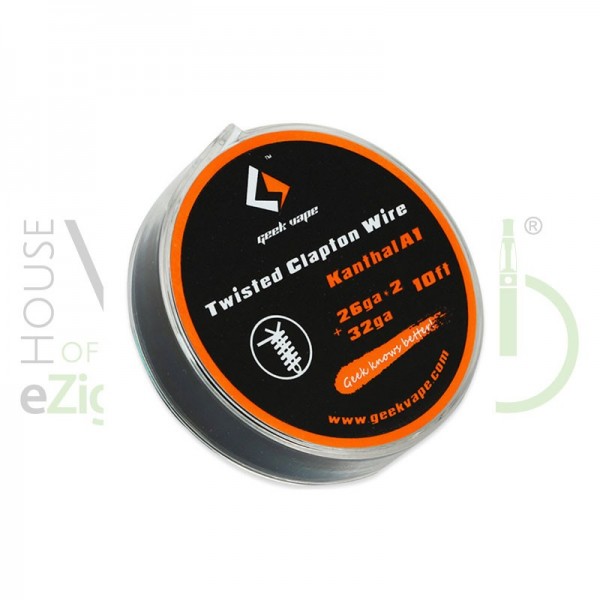 Twisted Clapton Kanthal A1 Draht