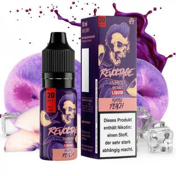 Purple Peach Hybrid Nikotinsalz