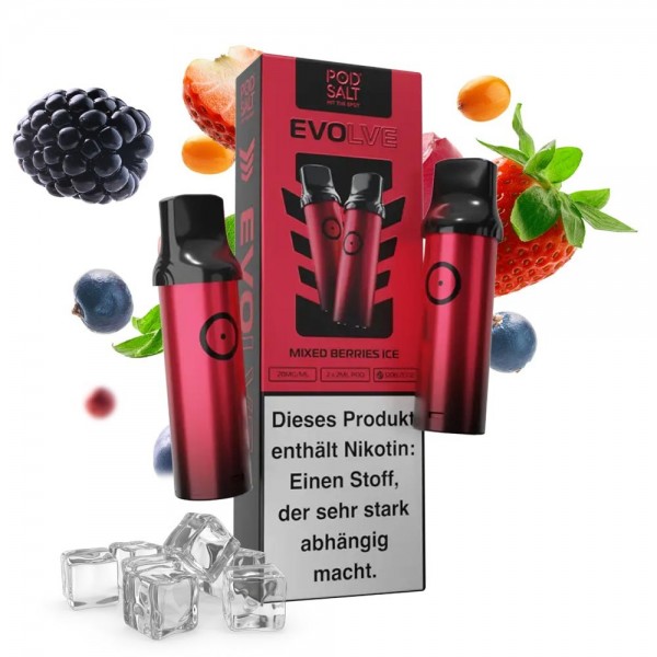 EVOLVE Pods - Mixed Berries Ice