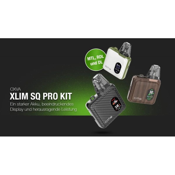 Xlim SQ Pro Pod Kit