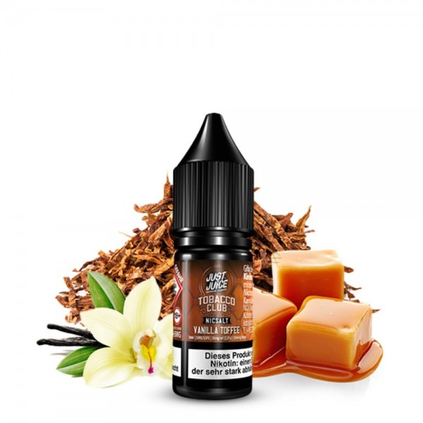 Just Juice - Vanilla Toffee Tobacco Nikotinsalz