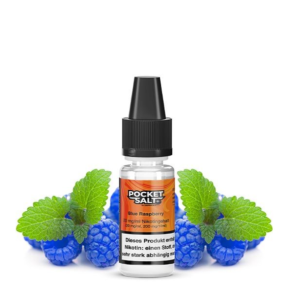 POCKET SALT - Blue Raspberry Nikotinsalz