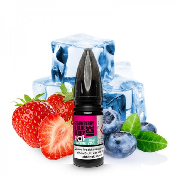 BAR EDITION Strawberry & Blueberry Ice Nikotinsalz