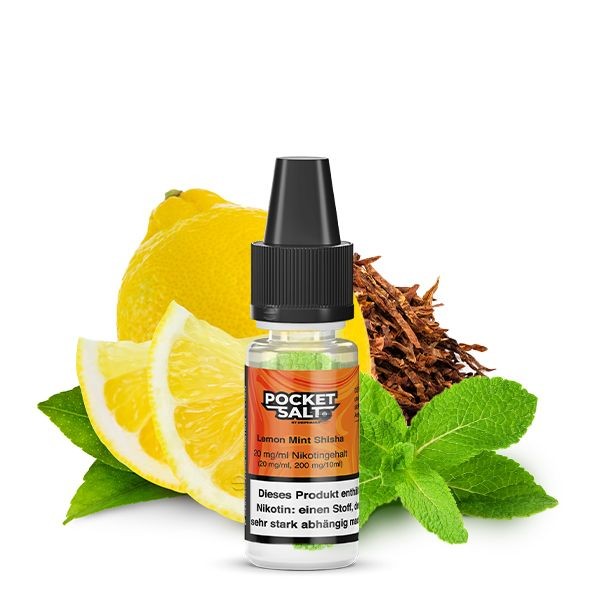 POCKET SALT - Lemon Mint Shisha Nikotinsalz