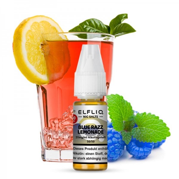 ELFLIQ Liquid - Blue Razz Lemonade Nikotinsalz