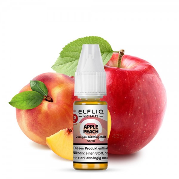 ELFLIQ Liquid - Apple Peach Nikotinsalz